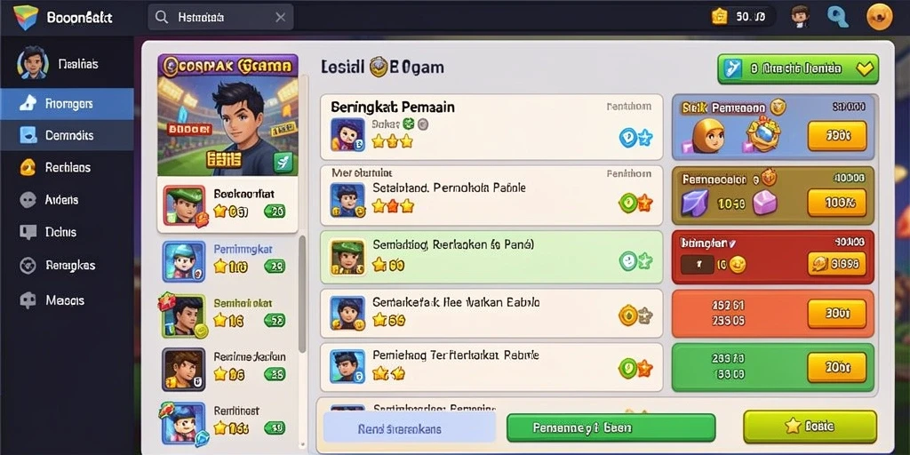 gacorx - Fitur interaktif bersosialisasi dengan pemain lain.